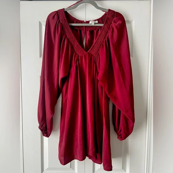 pink blush brand dress Rue Mini Dress